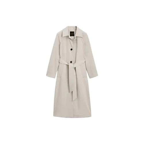 Massimo Dutti Trench Coats Women's Brown