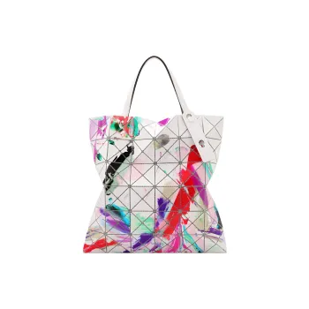 ISSEY MIYAKE Palette Artificial Leather Handbag Regular Unisex White
