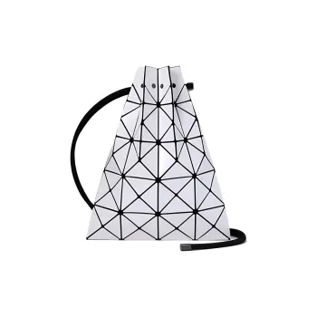 ISSEY MIYAKE Polyester Handbag, Shoulder Bag, Crossbody Bag Mini Women's White