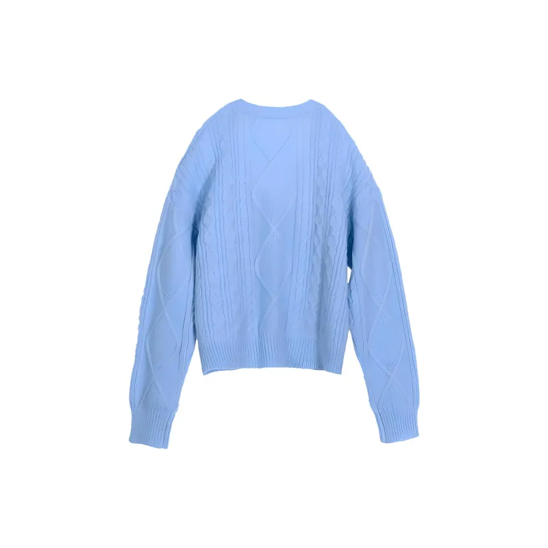 UNIDES-X UX Knitwear Women's Light Blue-1