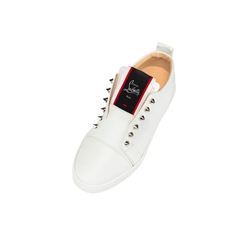 CL LUBOTING F.A.V Low Top Skateboard Shoes Women's White-3