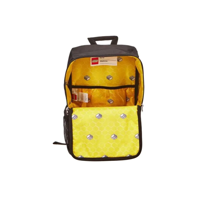 LEGO RPET Fabric Backpack Regular Unisex Black-4