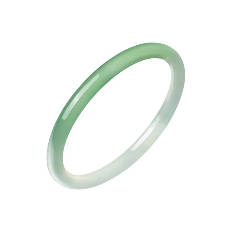 ZHONGLING Chalcedony Jade Bangles Women's-4