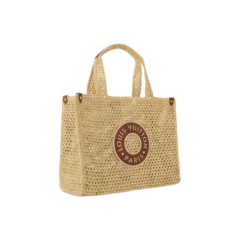 LOUIS VUITTON OnTheGo Mm Natural/Tan-1