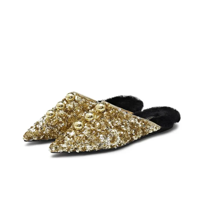 Joypeace Slip Resistant Closed Toe Slippers Women's-1