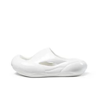 CN EVA Slip Resistant Odor Resistant Abrasion Resistant Slide Slippers Unisex White