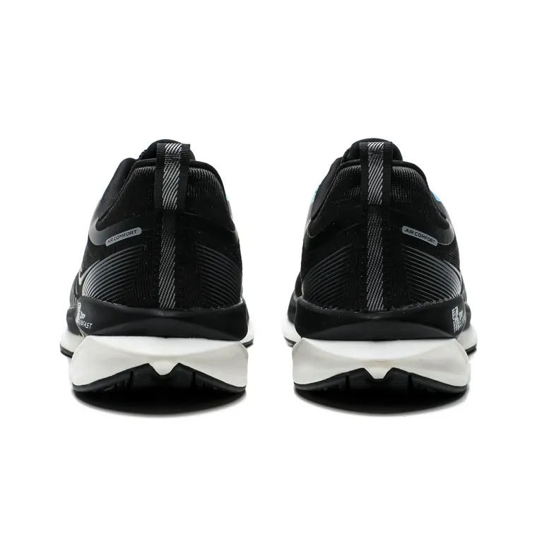 XTEP Running Shoes Men Low Top Black/Charcoal Gray, Sail White/Microwave Blue-18