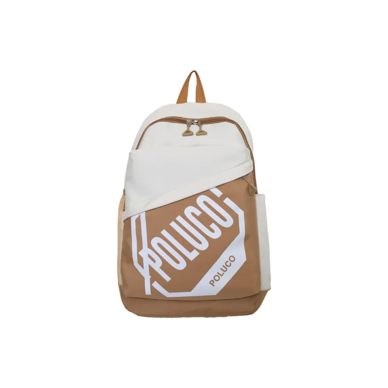 GEERDUN Nylon Backpack Unisex Black/Pink/Khaki/Blue-3