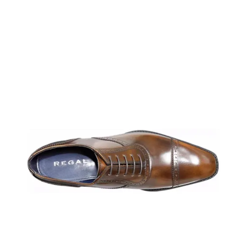 Regal T46B Collection Dress Shoes Men's Umber-5