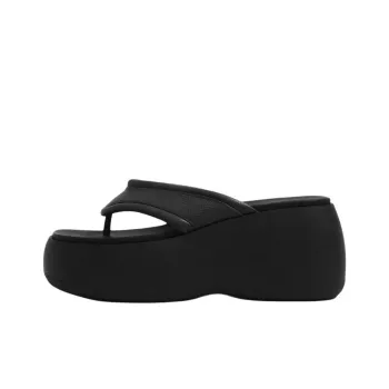 BIMBA Y LOLA Flip Flops Women's Black