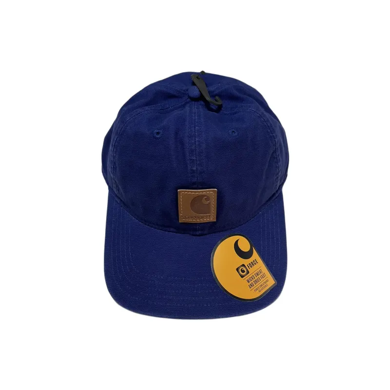 Carhartt Cotton Baseball Caps Unisex Dark Blue-1