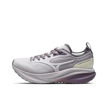 Mizuno Cushioning Anti-Slip And Wear-Resistant Support Low-Top Running Shoes Unisex Gray Purple