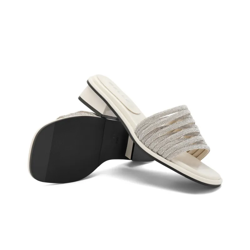 BELLE Rhinestone Abrasion Resistant Slide Slippers Women's-4