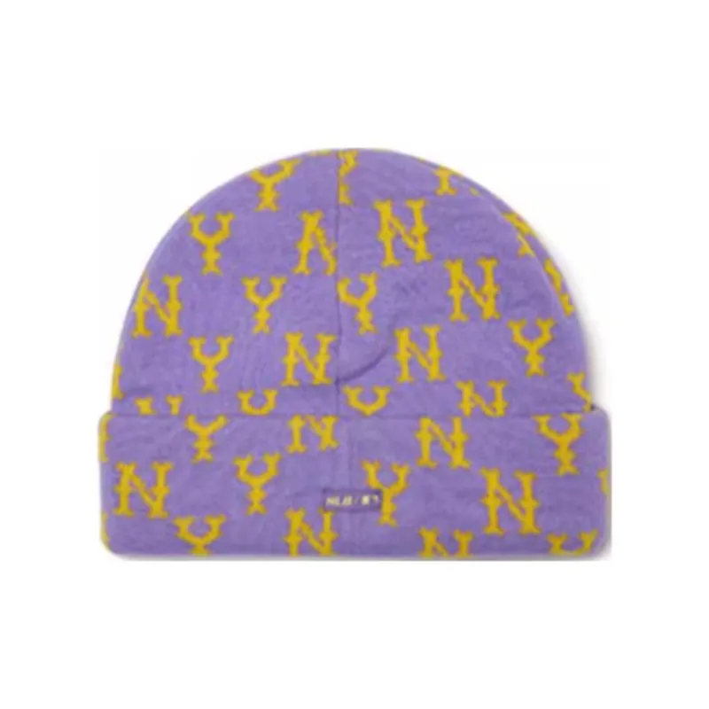 MLB KIDS Acrylic Beanies Unisex Purple-1