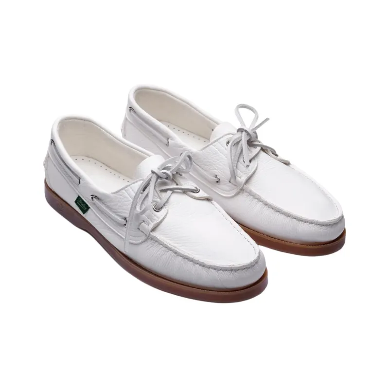 Paraboot Boat Shoes Women's White-2