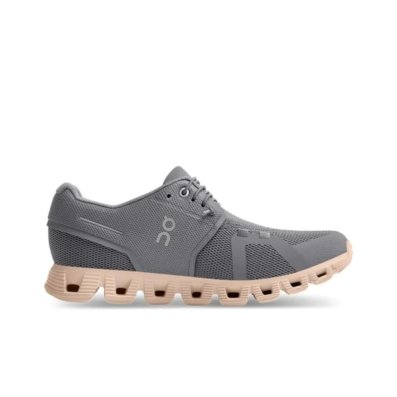On Running Cloud 5 Zinc Grey Shell Women's-1