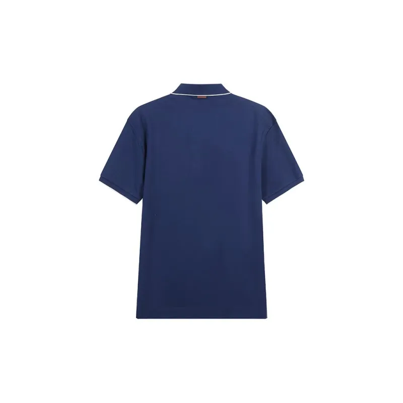 Zegna Polo Shirt Men's Workwear Blue-1