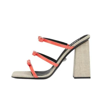 VERSACE Gianni Ribbon 95mm Sandals