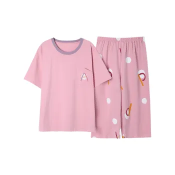 The Story Of The Flower Season Pajama Set Women's Lotus Color