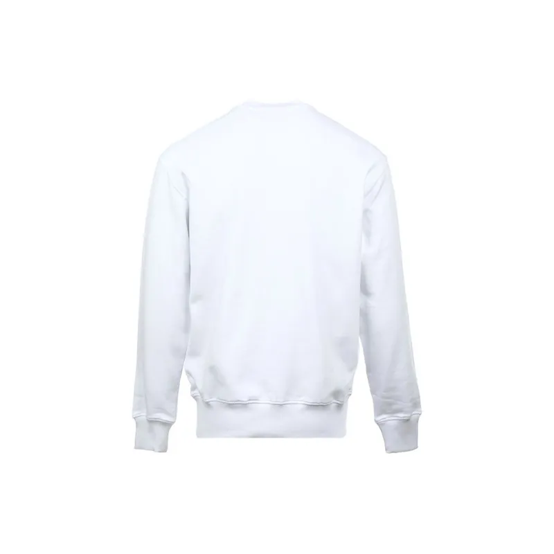 VERSACE JEANS COUTURE V Emblem Embroidered Crewneck Sweatshirt-1