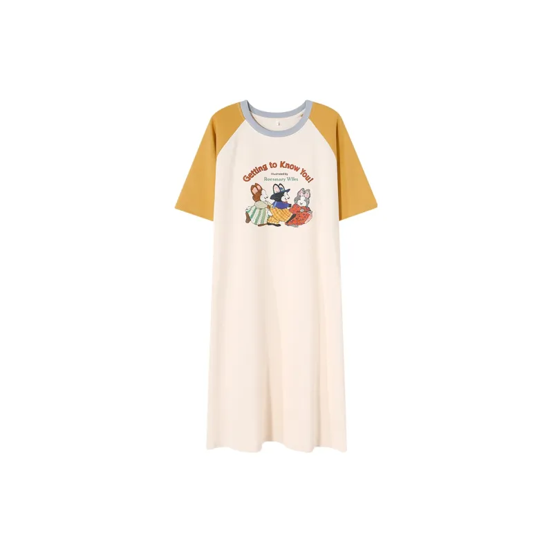 FOREVER 21 Nightgown Women's Apricot-0