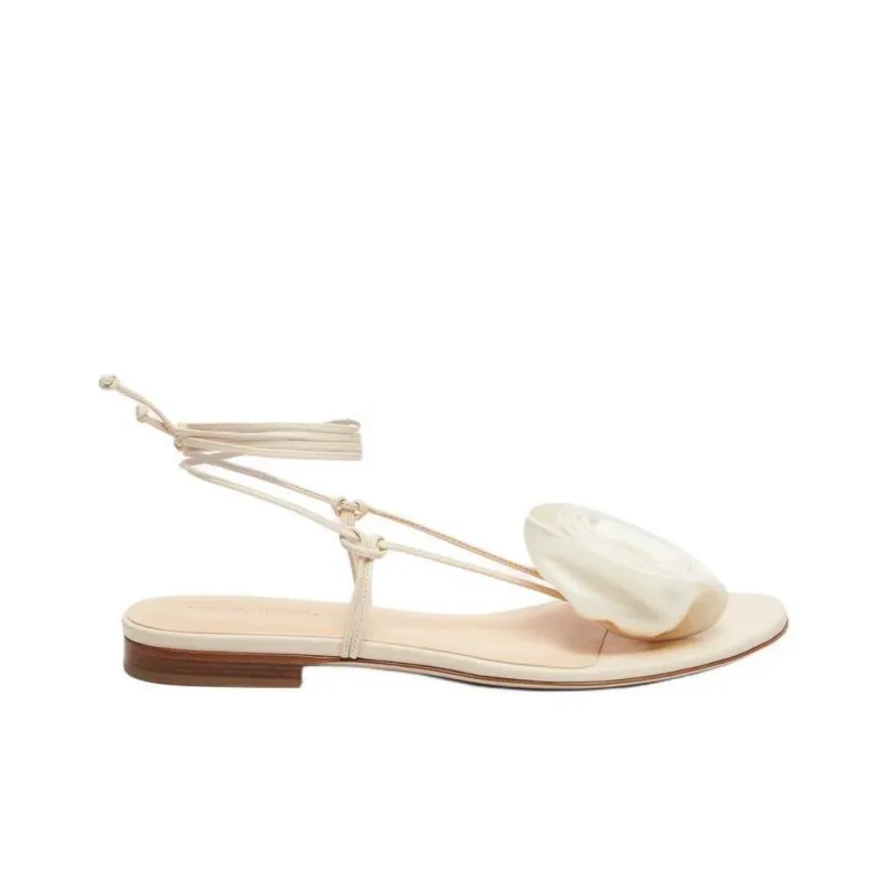MAGDA BUTRYM Magda Butrym One Strap Sandals Women's Beige-1