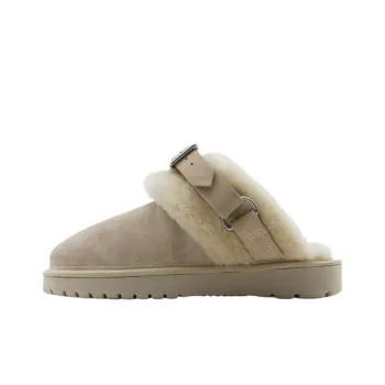 Burberry Wrap toe Slippers Women's Light Brown