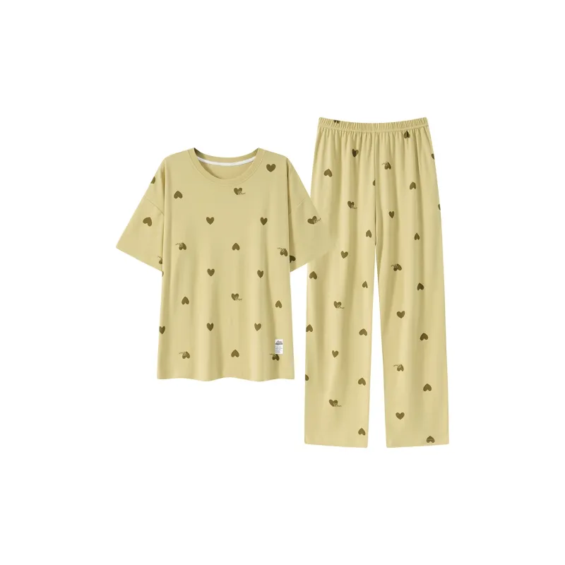 Mulong Family Pajama Set Women's Matcha-0