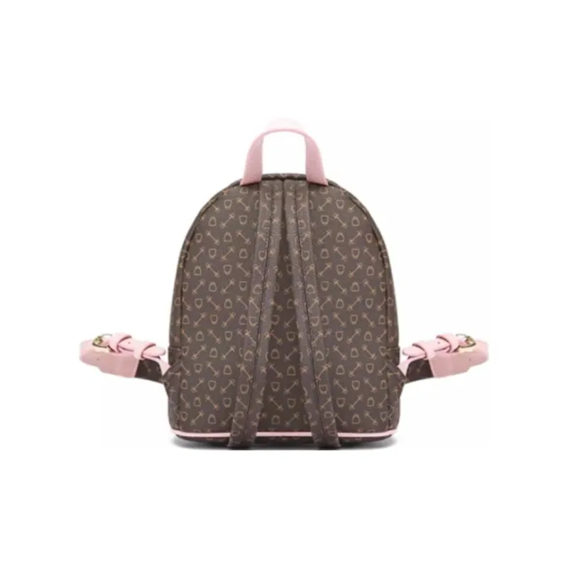 Why Artificial Leather Backpack Trumpets Women's Coffee/Coffee & Pink/Milk Tea/Matcha Green/Apricot-3