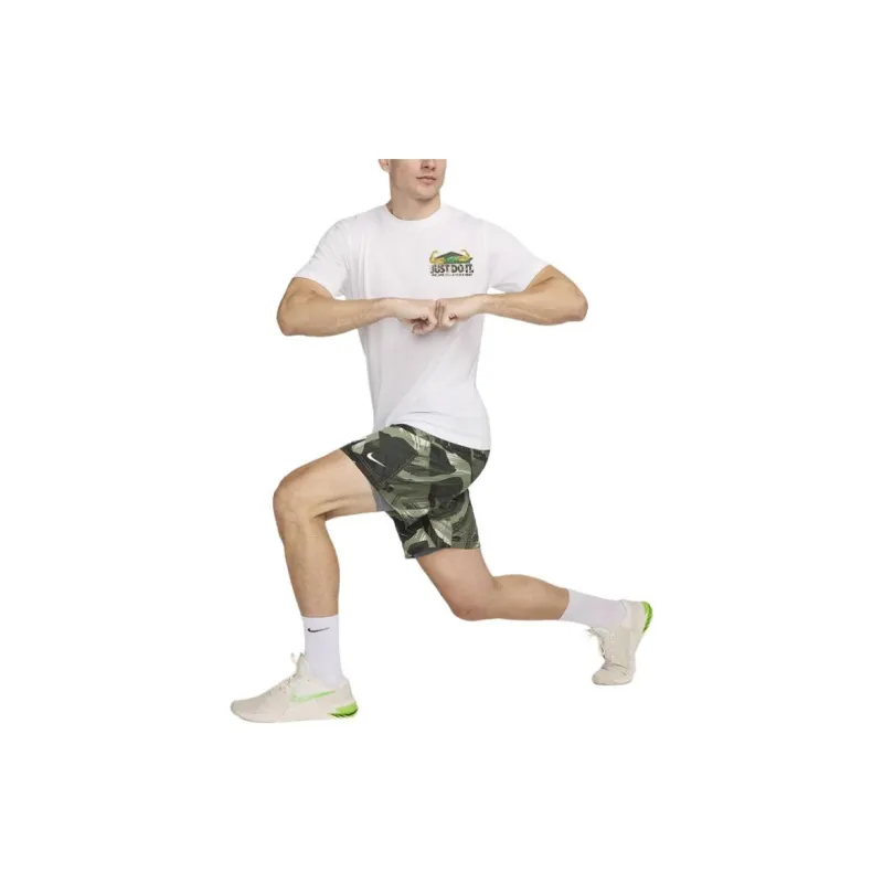 Nike T-Shirts Men White-2