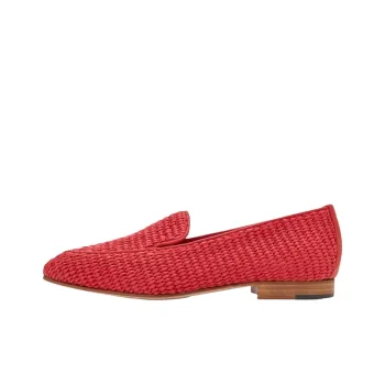 MANOLO BLAHNIK PITAKARA Loafers Women's Red