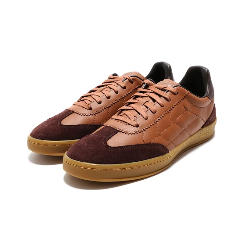 COLE HAAN Low Top Skateboard Shoes Men's Brown-1