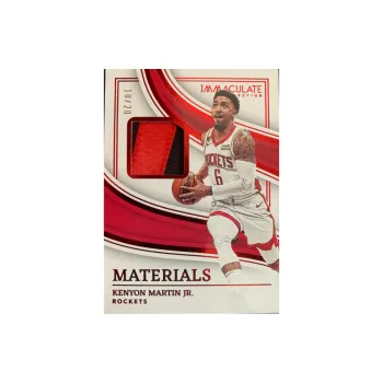 PANINI 2022 23 Imm Kenyon Martin Jr. Jersey 10/20 Patch Player Card, Card Product Pass Sports Cards 1 Pc