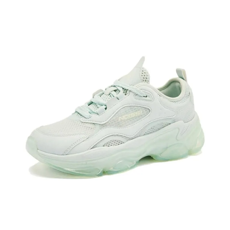 QIAODAN Spriggle Bunny III Breathable Lightweight Low Top Casual Shoes Women's Green-2