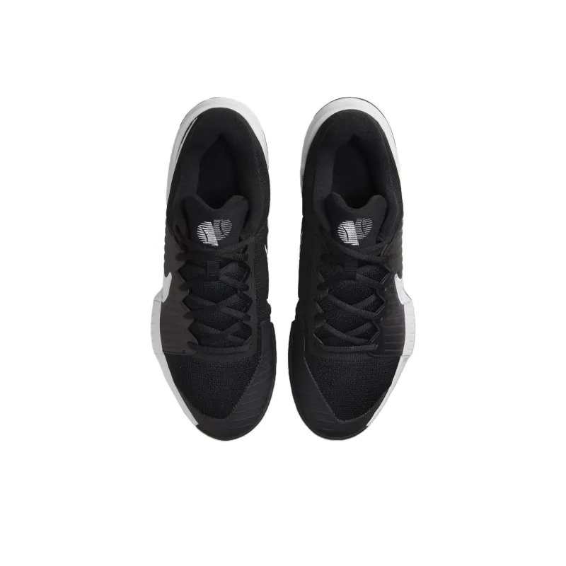 Nike Air Zoom GP Anti Slip Wear Resistant Low Top Tennis Shoes Men's Black White-3
