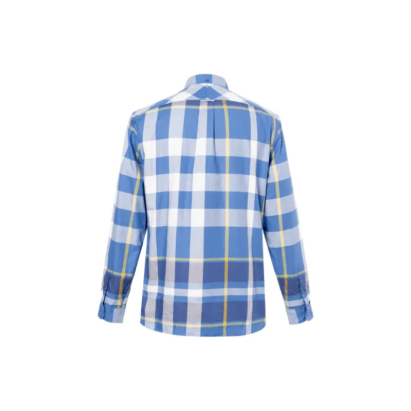Burberry Shirts Men Blue-1