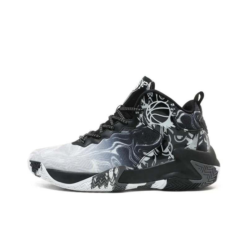 MUSNODO Shock Absorbers Slip Resistant, Abrasion Resistant, Breathable Mid Top Basketball Shoes Men's-0