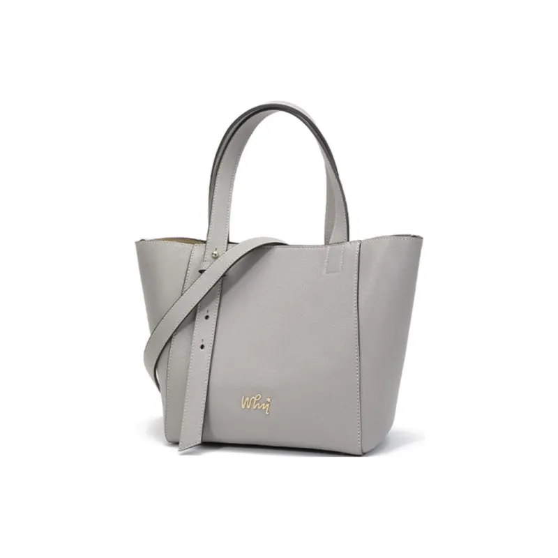 Why Cow Leather Shoulder Bag, Crossbody Bag, Handbag Small Size Women's Gray/Pink/Jasper/Tea Green-3