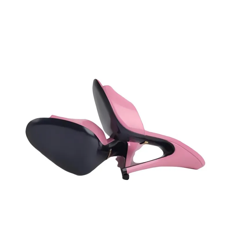 GUCCI Slide Slippers Women's Pink-7