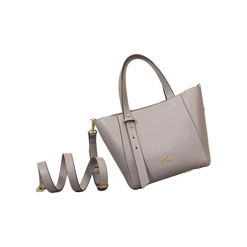 Why Cow Leather Shoulder Bag, Crossbody Bag, Handbag Small Size Women's Gray/Pink/Jasper/Tea Green-2