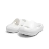 CN EVA Slip-Resistant Odor-Resistant Abrasion-Resistant Slide Slippers Unisex White