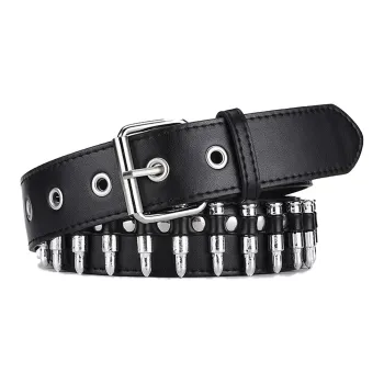 IOTS PU Leather Belts Unisex Width  4cm