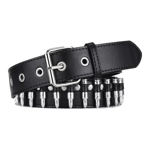IOTS PU Leather Belts Unisex Width  4cm
