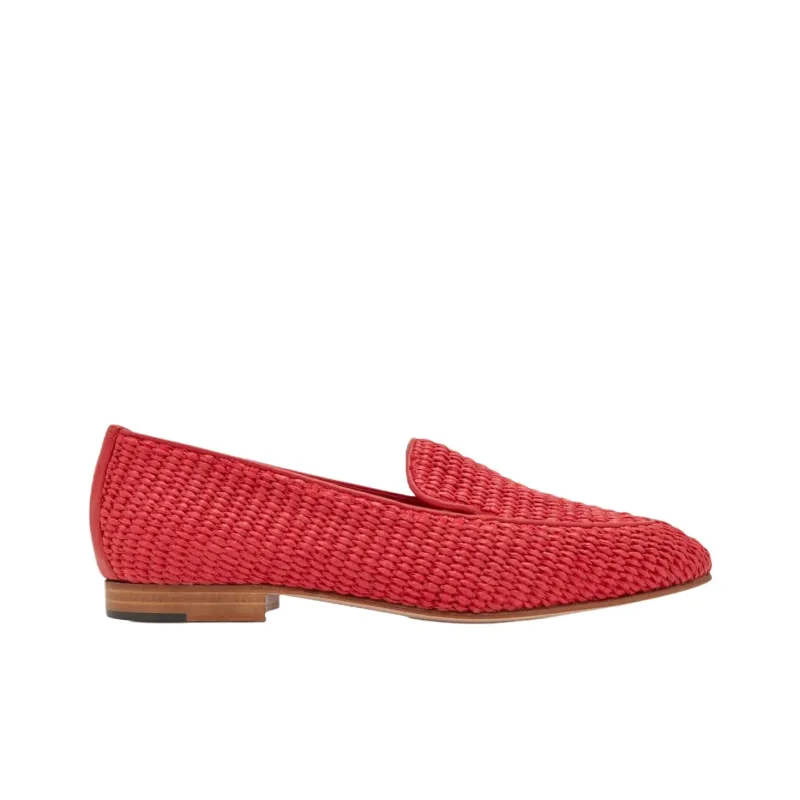 MANOLO BLAHNIK PITAKARA Loafers Women's Red-1