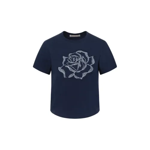 MARDI MERCREDI T-Shirts Women's Deep Navy Blue