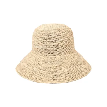 SLEEPYWALK Raffia Sun Protection Hats Women's
