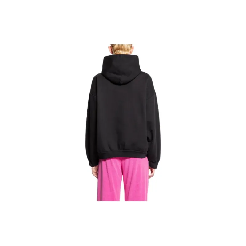 Balenciaga Bb Logo Embossed Hoodie-4
