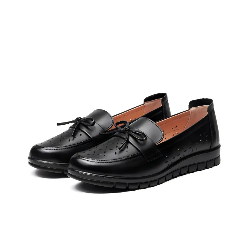 AOKANG Loafers Women's Black-1