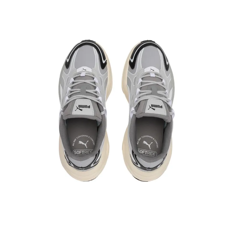 PUMA Hypnotic LS LS Abrupt Durable Breathable Low Top Casual Shoes Unisex Gray White Black-3