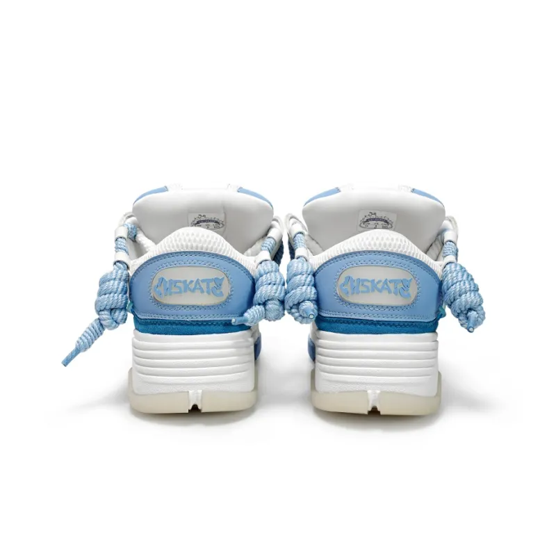 CN Skate Skateboard Shoes Unisex Low Top Blue-3